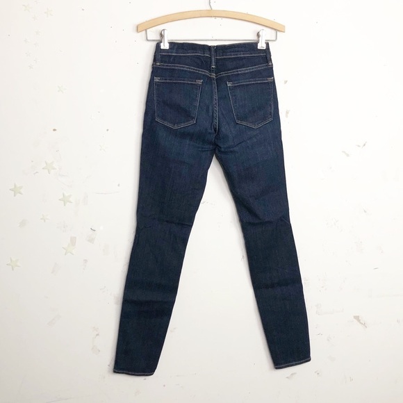 FRAME Le Skinny de Jeanne size 25 dark wash jeans - Picture 7 of 9